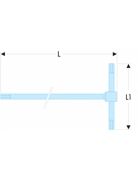 84TCD - Clés Mâles En “T” Coulissantes - 84TCD.2.5 - Facom | IFD Outillage 3 84TCD - Clés Mâles En “T” Coulissantes - 84TCD.2.5 - Facom | IFD Outillage
