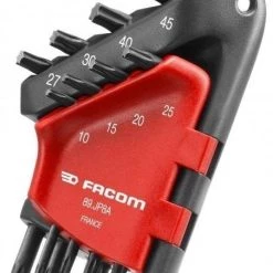 89.JP - Jeux De Clés Mâles Coudées Torx® En étui - 89.JP8A - Facom | IFD Outillage