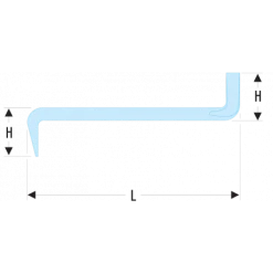 ARZ - AKZ - Tournevis Coudés - Pour Vis à Fente - ARZ.5,5 - Facom | IFD Outillage