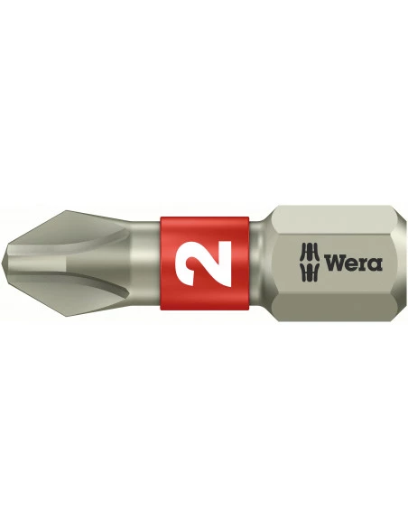 Embout TS Inox 3851/1 PH 1x25 Mm - 05073610001 - Wera | IFD Outillage 3 Embout TS Inox 3851/1 PH 1x25 Mm - 05073610001 - Wera | IFD Outillage