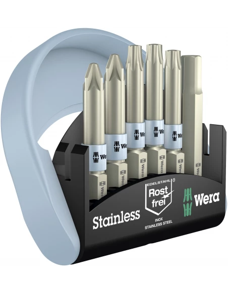 Etui D'embouts Bit-Check 6 Inox 1 SB (jeu De 6) - 05073634001 - Wera | IFD Outillage 4 Etui D'embouts Bit-Check 6 Inox 1 SB (jeu De 6) - 05073634001 - Wera | IFD Outillage – Image 2