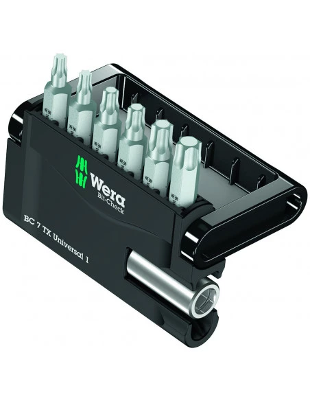 Etui D'embouts Bit-Check 7 TX Universal 1 SB (7 Pièces) - 05073404001 - Wera | IFD Outillage 3 Etui D'embouts Bit-Check 7 TX Universal 1 SB (7 Pièces) - 05073404001 - Wera | IFD Outillage