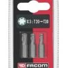 Jeu De 3 Embouts Standards Série 1 Torx® T20-25-30 - EX12.J3 - Facom | IFD Outillage -Vissage Soldes jeu de 3 embouts standards serie 1 torx t20 25 30 ex12j3 facom