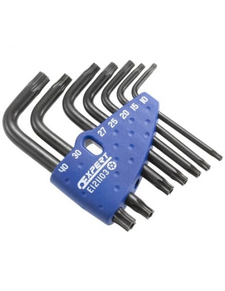 Jeu De 7 Clés Mâles Résistorx Sur Support | E121103 - Expert By Facom | IFD Outillage 3 Jeu De 7 Clés Mâles Résistorx Sur Support | E121103 - Expert By Facom | IFD Outillage