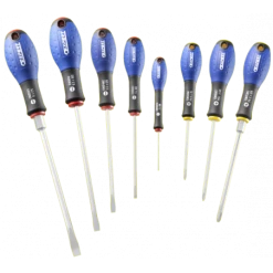 Jeu De 8 Tournevis Fente-Phillips | E160904 - Expert By Facom | IFD Outillage