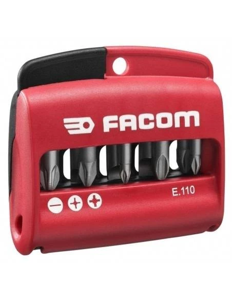 Jeu Mixte De 10 Embouts 1/4" - Série 1 - 25 Mm + Porte-embouts - N°1 - E.110 - Facom | IFD Outillage 3 Jeu Mixte De 10 Embouts 1/4" - Série 1 - 25 Mm + Porte-embouts - N°1 - E.110 - Facom | IFD Outillage