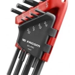 JP - Jeux De Clés Mâles Coudées 6 Pans En étui - 82H.JP8AU - Facom | IFD Outillage