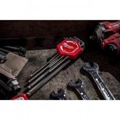 Set De 9 Clés Héxagnales Allen | 4932478621 - Milwaukee | IFD Outillage -Vissage Soldes set de 9 cles hexagnales allen 4932478621 milwaukee 1